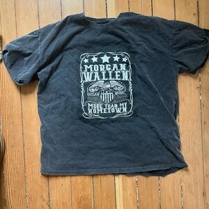 Morgan Wallen Black Short-Sleeve Graphic Tee